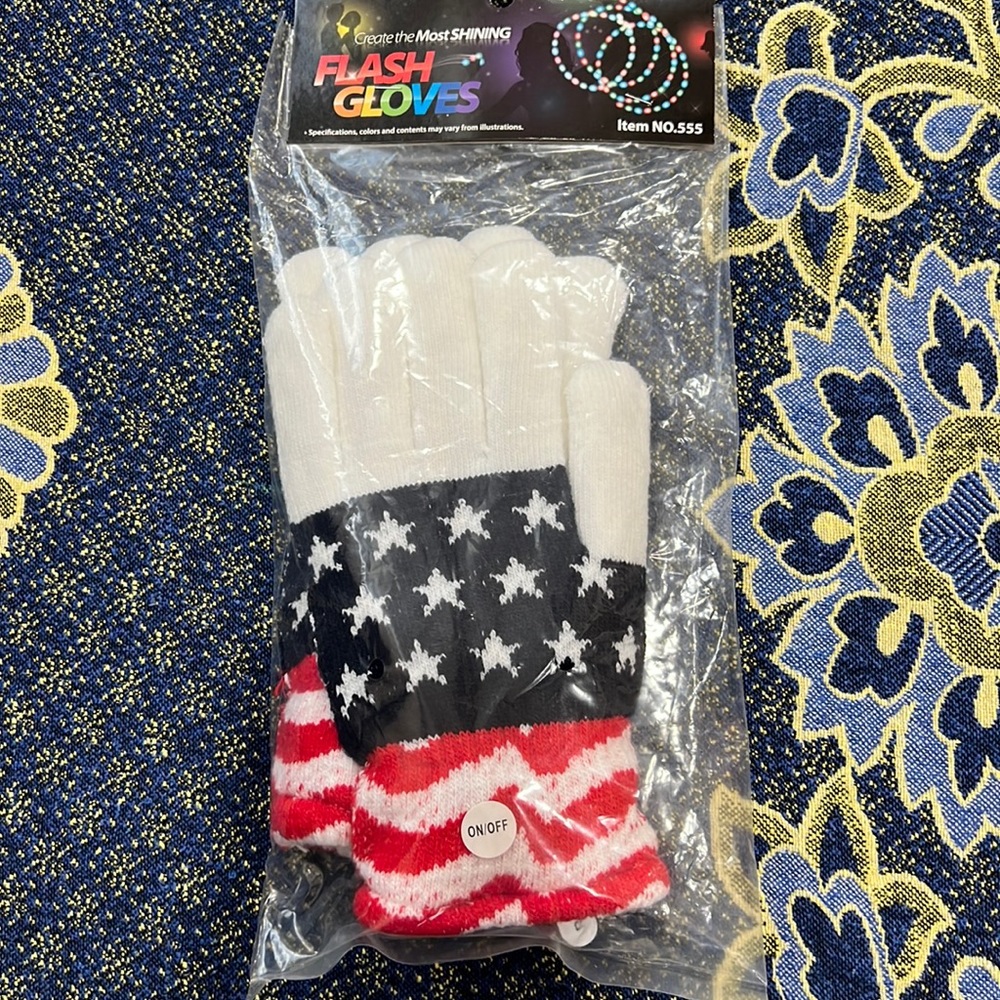 Light up Flash Gloves